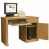 Cavalli Solid Oak Compact Computer Desk
