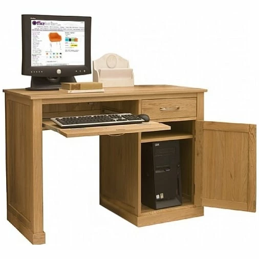 Cavalli Solid Oak Compact Computer Desk 1 Cavalli Solid Oak Compact Computer Desk