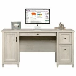 Alabaster Computer Desk