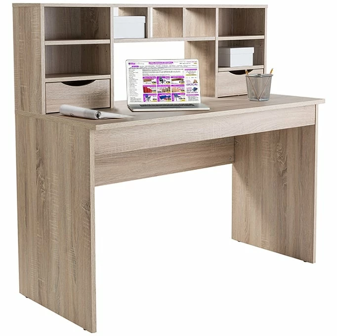 Scandi Oak Laptop Computer Desk 1 Scandi Oak Laptop Computer Desk