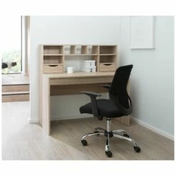 Scandi Oak Laptop Computer Desk 7 Scandi Oak Laptop Computer Desk -Office Furniture Sales 2024 081759