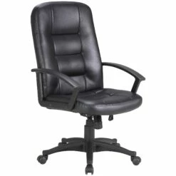 Preston Leather Faced Manager Chair