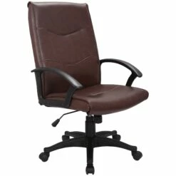 Farnborough Leather Faced Manager Chairs