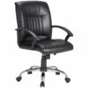 Pescara Leather Faced Manager Chair