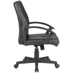 Adept Medium Back Leather Faced Office Chair 6 Adept Medium Back Leather Faced Office Chair -Office Furniture Sales 2024 083022