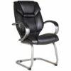 Fiji Bonded Leather Faced Visitor Chairs