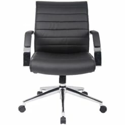 Identity Medium Back Leather Manager Chair 18 Identity Medium Back Leather Manager Chair -Office Furniture Sales 2024 083406