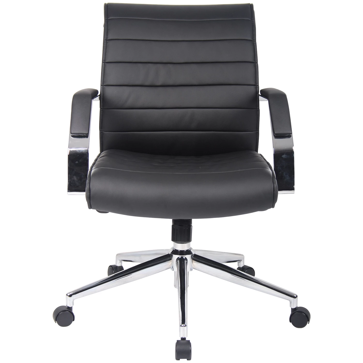 Identity Medium Back Leather Manager Chair 7 Identity Medium Back Leather Manager Chair - Image 7