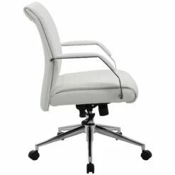 Identity Medium Back Leather Manager Chair 16 Identity Medium Back Leather Manager Chair -Office Furniture Sales 2024 083409
