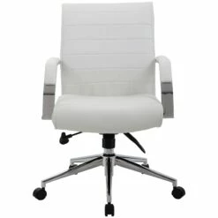 Identity Medium Back Leather Manager Chair 19 Identity Medium Back Leather Manager Chair -Office Furniture Sales 2024 083410