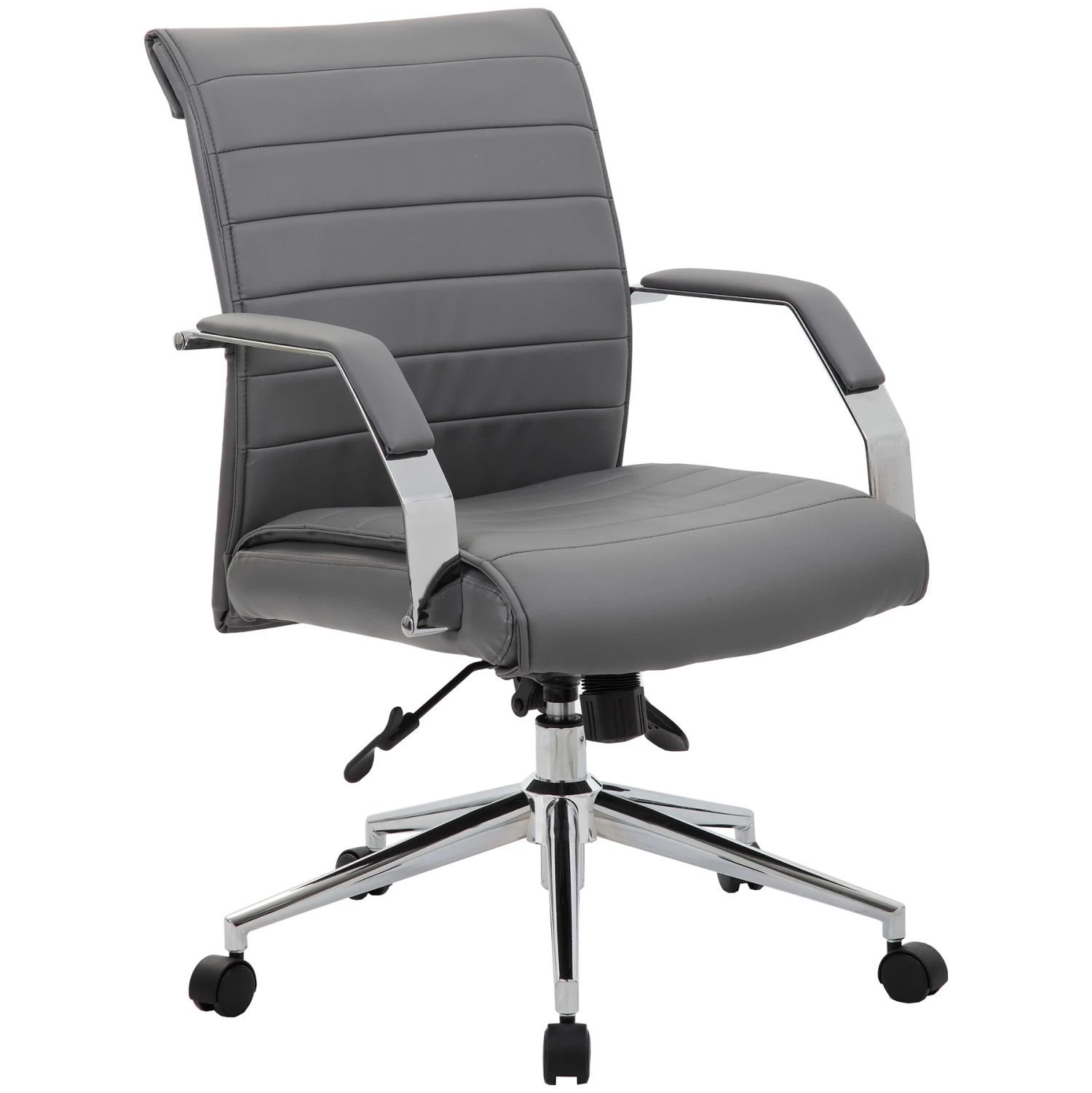 Identity Medium Back Leather Manager Chair 1 Identity Medium Back Leather Manager Chair