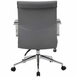 Identity Medium Back Leather Manager Chair 23 Identity Medium Back Leather Manager Chair -Office Furniture Sales 2024 083415
