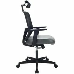 Impact Mesh Office Chair With Pocket Sprung Leather Seat -Office Furniture Sales 2024 085127