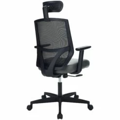 Impact Mesh Office Chair With Pocket Sprung Leather Seat -Office Furniture Sales 2024 085128