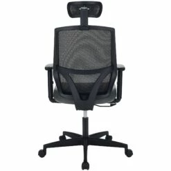 Impact Mesh Office Chair With Pocket Sprung Leather Seat -Office Furniture Sales 2024 085129