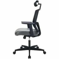 Impact Mesh Office Chair With Pocket Sprung Leather Seat -Office Furniture Sales 2024 085131