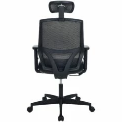 Impact Mesh Office Chair With Pocket Sprung Leather Seat -Office Furniture Sales 2024 085139