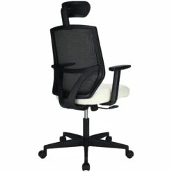 Impact Mesh Office Chair With Pocket Sprung Leather Seat -Office Furniture Sales 2024 085145