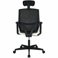 Impact Mesh Office Chair With Pocket Sprung Leather Seat -Office Furniture Sales 2024 085146