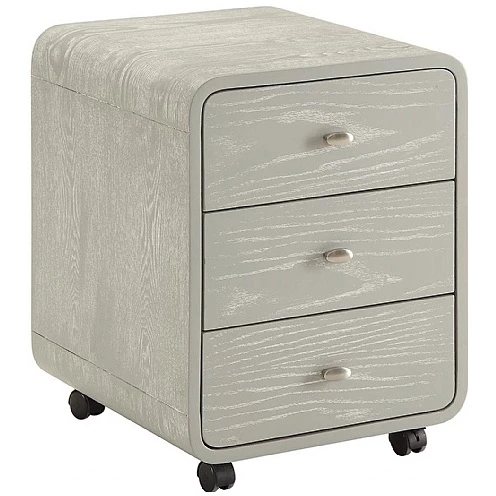 Spectrum Grey Real Wood Veneer Pedestal 1 Spectrum Grey Real Wood Veneer Pedestal