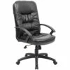 Cadiz Leather Faced Manager Chair