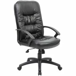 Cadiz Leather Faced Manager Chair