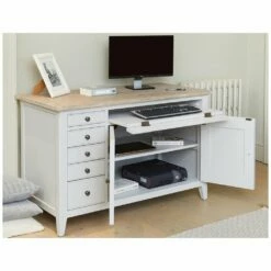 Autograph Solid Wood Computer Desk Hideaway -Office Furniture Sales 2024 085779