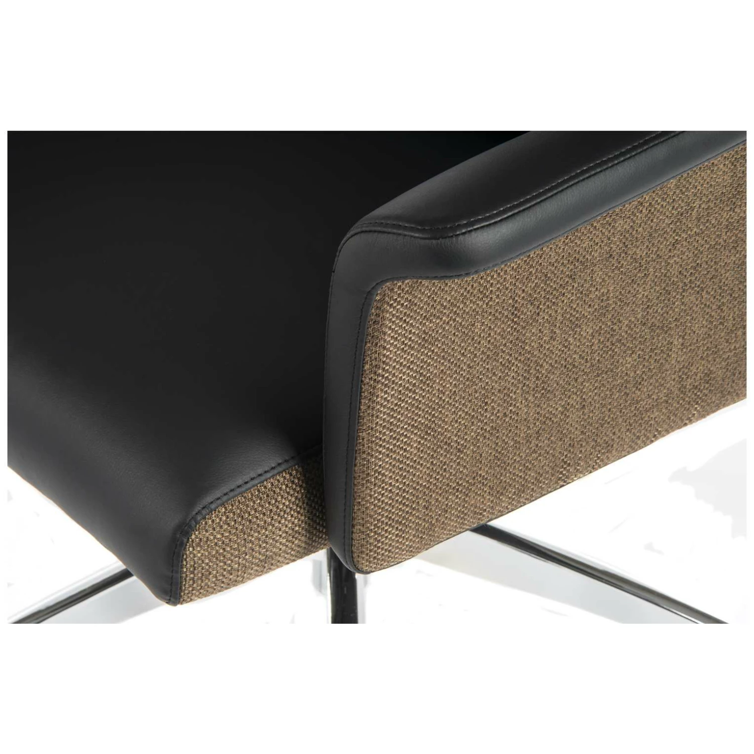 Elegance Medium Back Executive Chair Black 2 Elegance Medium Back Executive Chair Black - Image 2