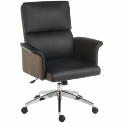 Elegance Medium Back Executive Chair Black