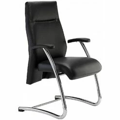 Summit Essence Leather Visitor Chair