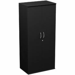 Eclipse Essential Black Office Cupboards -Office Furniture Sales 2024 089290