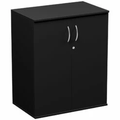 Eclipse Essential Black Office Cupboards -Office Furniture Sales 2024 089291