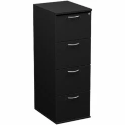 Eclipse Essential Black Filing Cabinets -Office Furniture Sales 2024 089297
