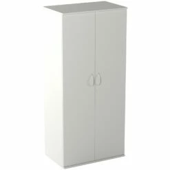 Vogue Essential White Office Cupboards -Office Furniture Sales 2024 089343