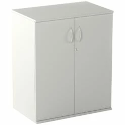 Vogue Essential White Office Cupboards -Office Furniture Sales 2024 089344