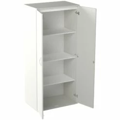 Vogue Essential White Office Cupboards -Office Furniture Sales 2024 089352