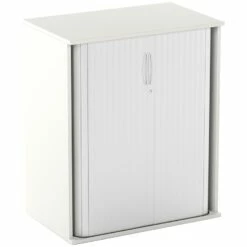 Vogue Essential White Tambour Cupboards 8 Vogue Essential White Tambour Cupboards -Office Furniture Sales 2024 089363