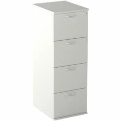 Vogue Essential White Filing Cabinets -Office Furniture Sales 2024 089377