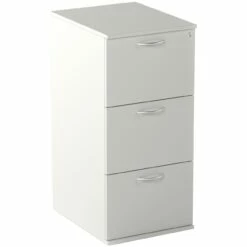 Vogue Essential White Filing Cabinets -Office Furniture Sales 2024 089378