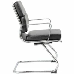 Sicily Leather Faced Visitor / Boardroom Chairs -Office Furniture Sales 2024 089400