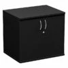 NEXT DAY Eclipse Essential Black Desk High Cupboards