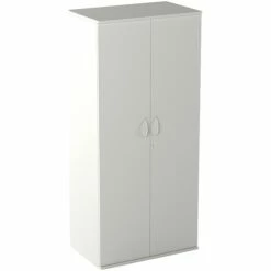 NEXT DAY Vogue Essential White Office Cupboards -Office Furniture Sales 2024 089738