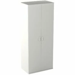 NEXT DAY Vogue Essential White Office Cupboards -Office Furniture Sales 2024 089739