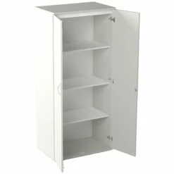 NEXT DAY Vogue Essential White Office Cupboards -Office Furniture Sales 2024 089740