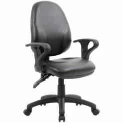 Comfort Ergo 2-Lever Leather Operator Chairs -Office Furniture Sales 2024 089874