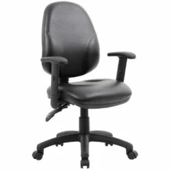 Comfort Ergo 2-Lever Leather Operator Chairs -Office Furniture Sales 2024 089875