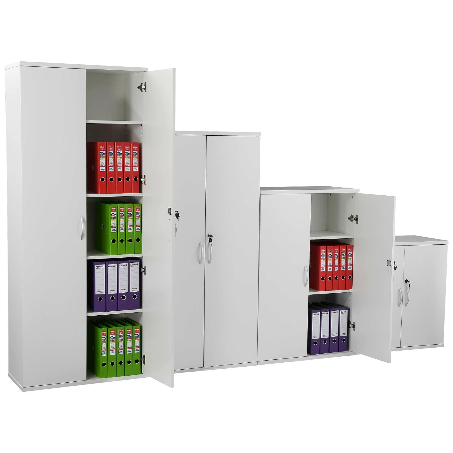 Karbon Wooden Office Cupboards 2 Karbon Wooden Office Cupboards - Image 2