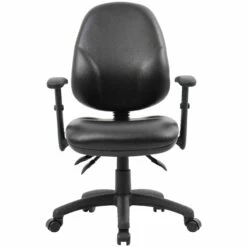 Comfort Ergo 3-Lever Leather Operator Chairs -Office Furniture Sales 2024 090863