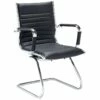 Bari Faux Leather Visitor Chair