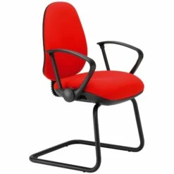 Summit Tiverton Medium Back Cantilever Visitor Chair